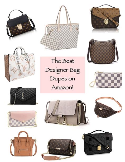 best amazon designer bag dupes|designer handbag dupes on amazon.